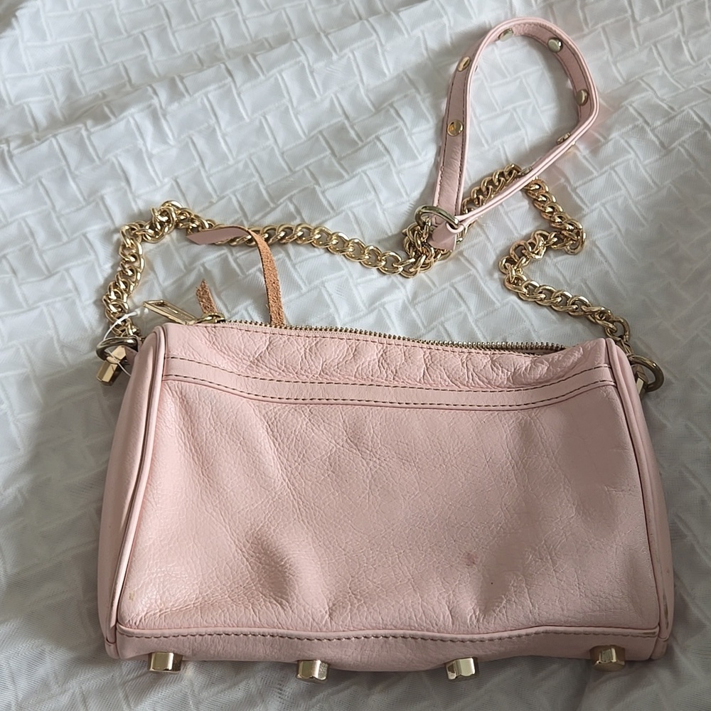 Rebecca Minkoff Pink Leather Crossbody Bag - Picture 10 of 12